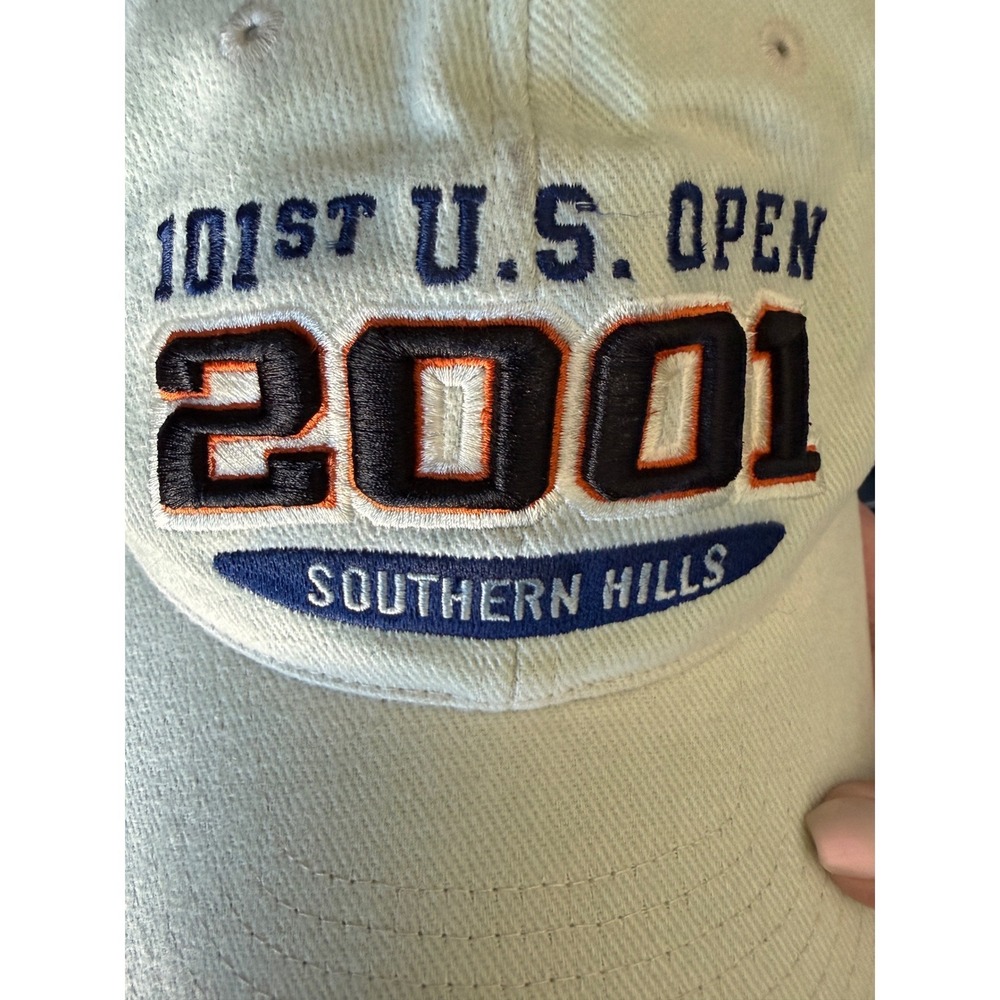 2001 U.S. Open Southern Hills Golf Hat 101st Championship Gear For Sports Cap
